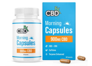 CBDFX CBD+CBG Morning Capsules For Energy & Focus