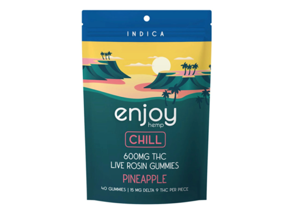 ENJOY Live Rosin Delta 9 THC Gummies Chill 15mg/40ct