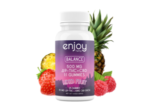 ENJOY Balance 1:1 Delta 9 THC/CBD Gummies - 20 mg